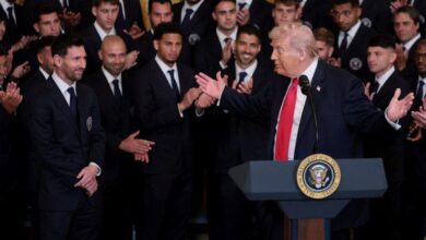 شاهد: ترامب يستضيف إنتر ميامي بطل الدوري الأمريكي 2025 مع ليونيل ميسي في البيت الأبيض