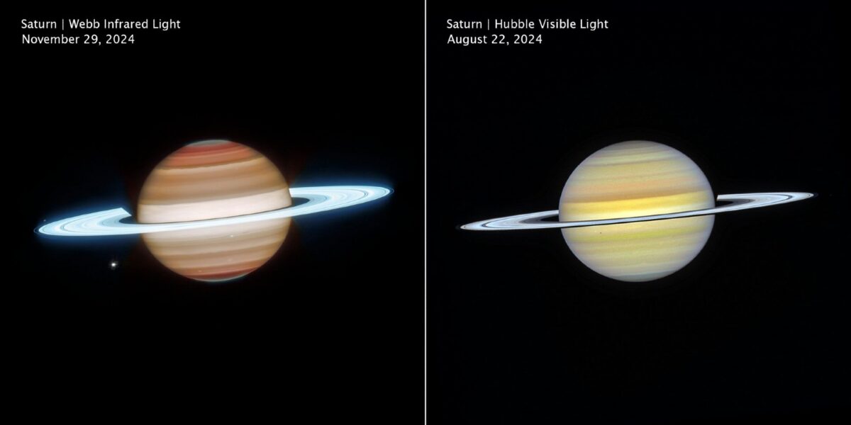 صور ناسا الجديدة المذهلة تكشف عن زحل في ضوء جديد – وكل ذلك بفضل فريق التلسكوب من Webb وHubble