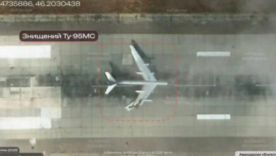 ضربة في عمق روسيا.. مسيّرات أوكرانية تصيب قاذفة Tu-95MS بقاعدة إنغلس