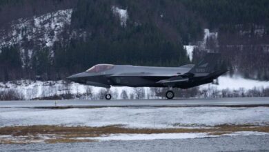 طائرات F 35 النرويجية تعترض طائرات تجسس روسية خلال مناورات الناتو