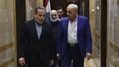 عراقتشي يجدد للرئيس بري دعم إيران للمقاومة وللسيادة اللبنانية بمواجهة الاعتداءات الإسرائيلية