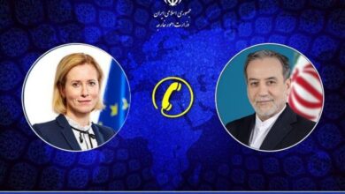 عراقجي ومسؤولة السياسة الخارجية بالاتحاد الأوروبي يناقشان آخر التطورات الإقليمية
