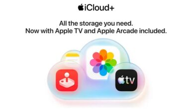 في بلدان محددة، يتضمن iCloud+ الآن Apple TV وApple Arcade دون أي رسوم إضافية