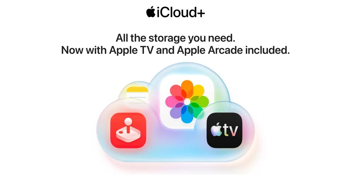 في بلدان محددة، يتضمن iCloud+ الآن Apple TV وApple Arcade دون أي رسوم إضافية