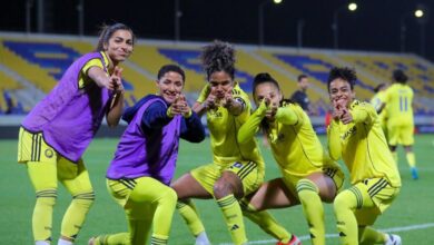 كريستيانو رونالدو يدعم سيدات النصر (صورة)