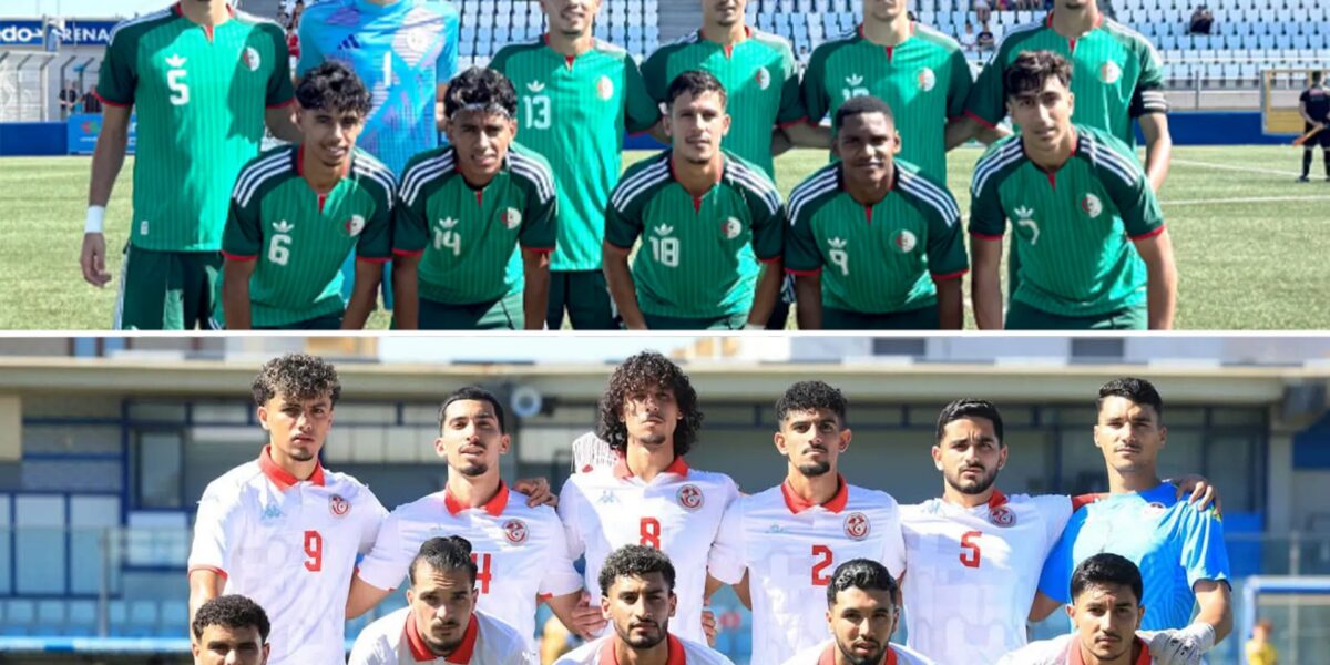 مباشر مباراة الجزائر ضد تونس في نهائي كرة القدم بدورة ألعاب البحر المتوسط