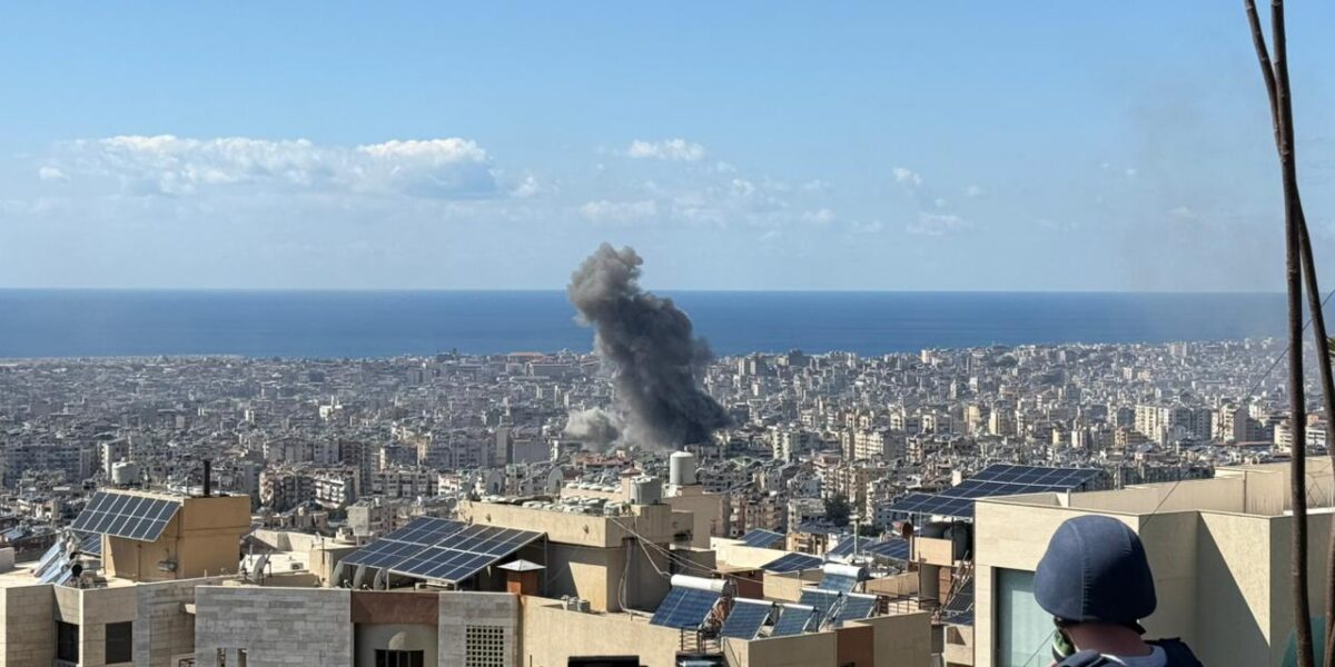 مجددا غارات على الضاحية تطال فروع للقرض الحسن