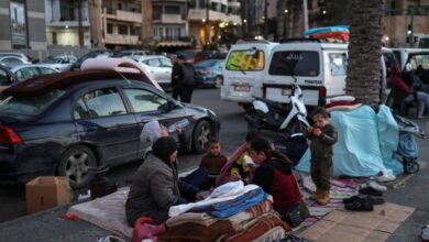 نزوح المهاجرون في لبنان مرة أخرى مع تصاعد الصراع في