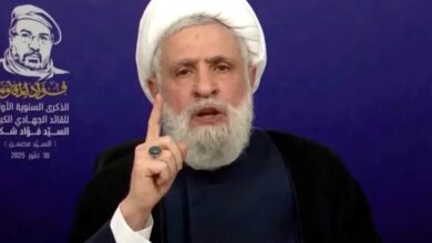 نعيم قاسم: المقاومة مصممة على الاستمرار بلا سقف وهي من اختارت التوقيت للرد على العدوان