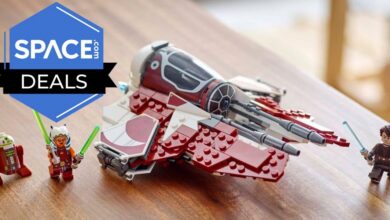 وفر 20% من خصم Lego Star Wars Ahsoka Tano Jedi Interceptor، بينما تنتظر سقوط S2 من Ahsoka.
