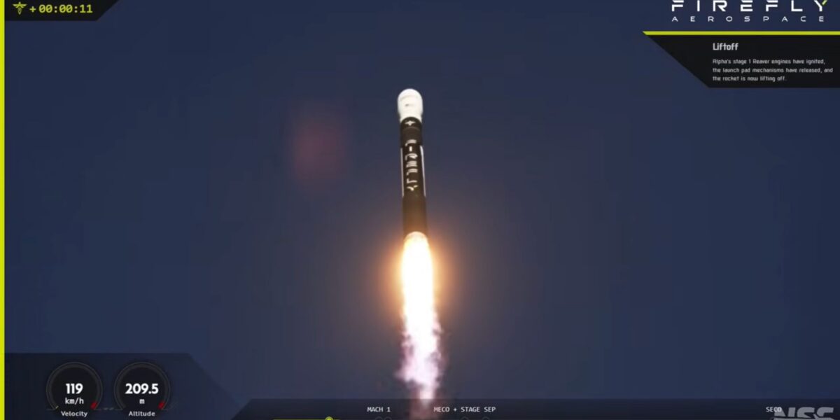 يصل صاروخ ألفا التابع لشركة Firefly Aerospace إلى مداره في أول إطلاق له منذ وقوع حوادث متفجرة العام الماضي (فيديو)